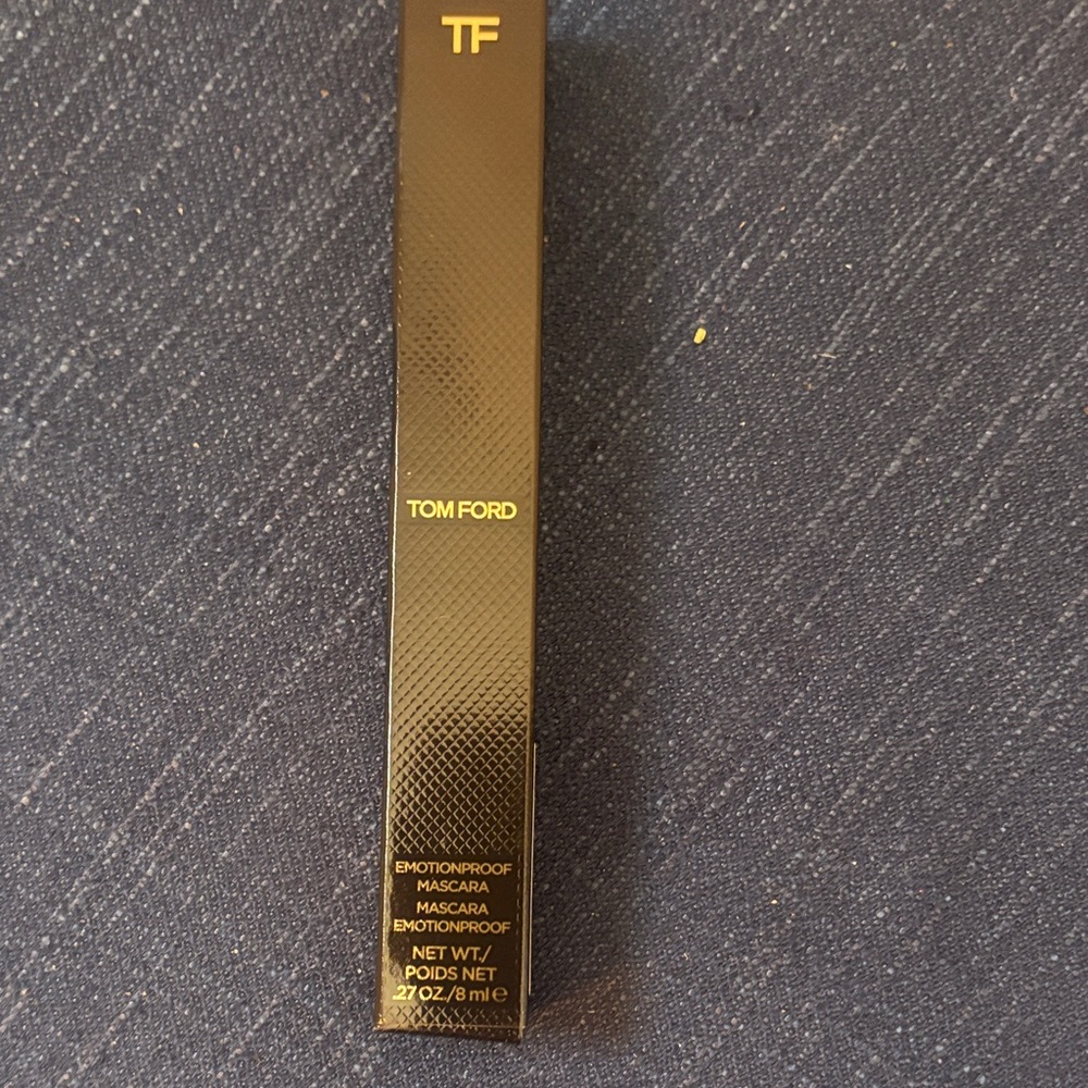 Tom Ford Black and Gold Mascara Packaging